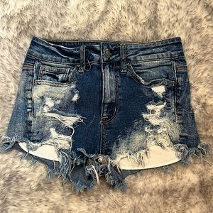 American Eagle Blue Jean Shorts